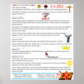 Poster Message à l'église