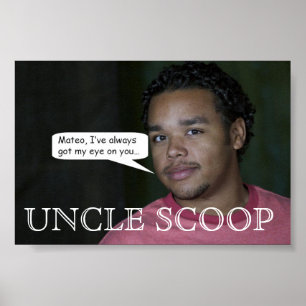 Poster Message d'oncle Scoop's à Mateo