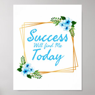Poster message positif pour l'autogestion
