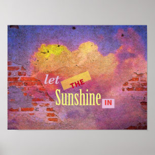 Poster Message sur un mur