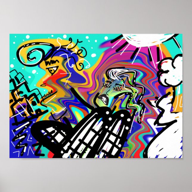 Poster Meta Beach (Devant)