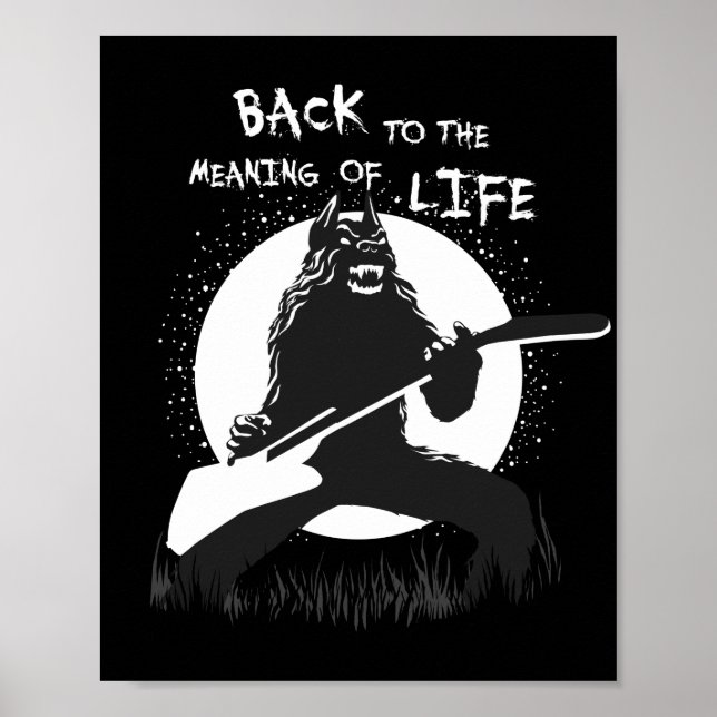 Poster Métal lourd Werewolf (Devant)