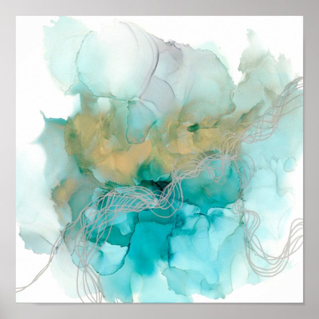 Poster Métalliques tissées (Devant)