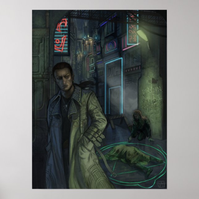 Poster Metamor City : Scène du crime (Devant)