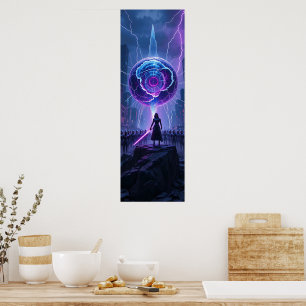 Poster Metamorfosis Sci-Fi - Guerrier futuriste