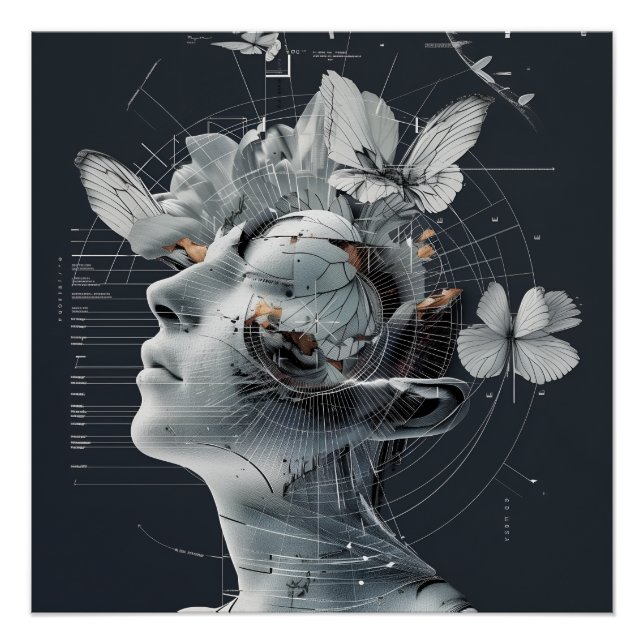 Poster Métamorphose des yeux de l'esprit (Devant)