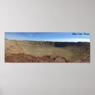 Poster Meteor Crater