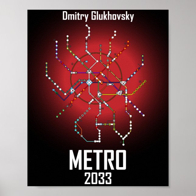 Poster Métro 2033 (Devant)
