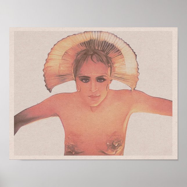 Poster Metropolis (1927) - Le feu s'est déclenché (Devant)