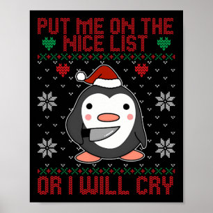 Poster Mettez-moi sur la belle liste ou je vais pleurer P