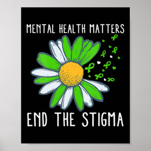 Poster Mettre fin à la stigmatisation de la santé mentale