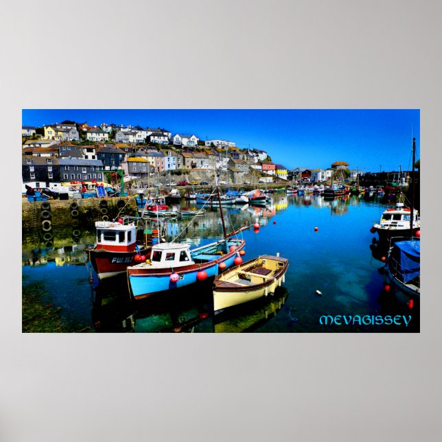 Poster mevagissey (Devant)