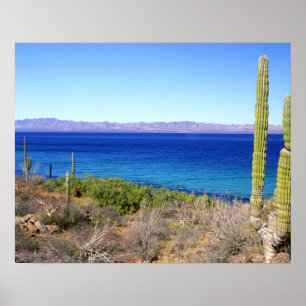 Poster Mexique, Basse Californie Sur, Mulege, Bahia 2