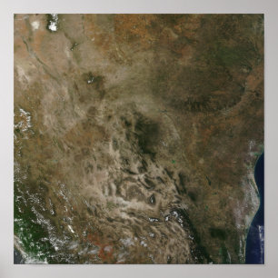 Poster Mexique et sud-ouest des États-Unis