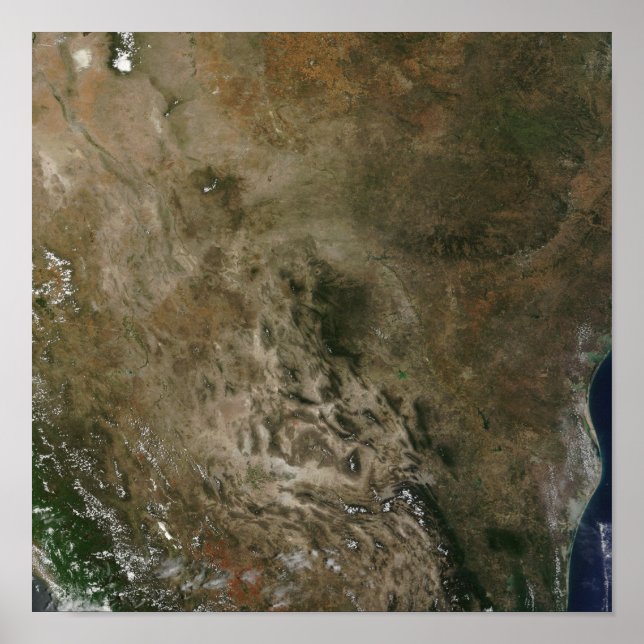 Poster Mexique et sud-ouest des États-Unis (Devant)