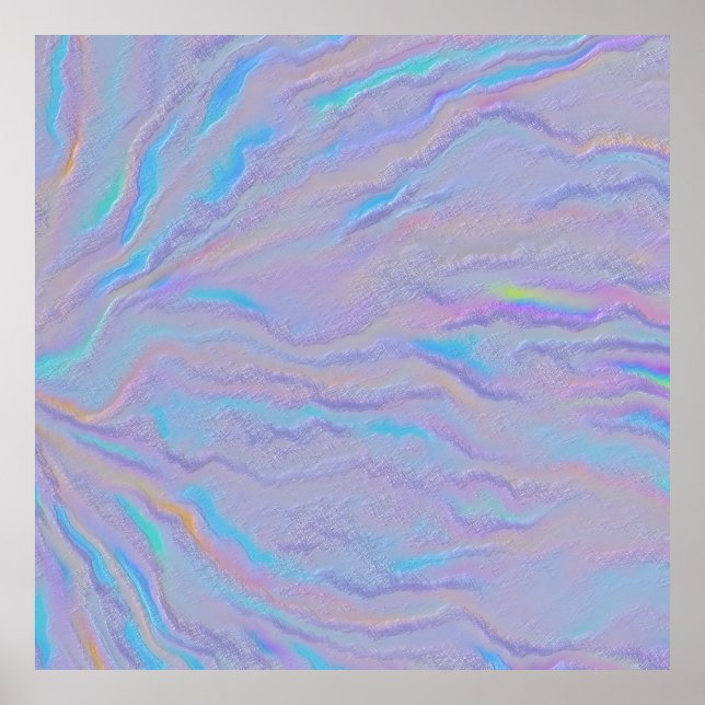 Poster Mezmerizing Iridescence Stone (Devant)