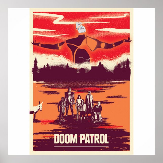 Poster mf doom (Devant)