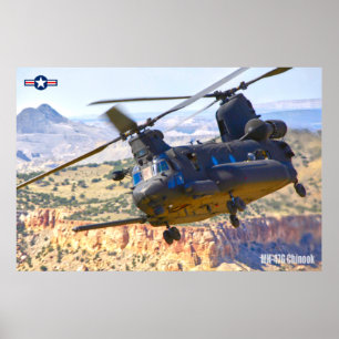 POSTER MH-47G CHINOOK