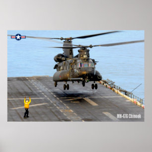 POSTER MH-47G CHINOOK