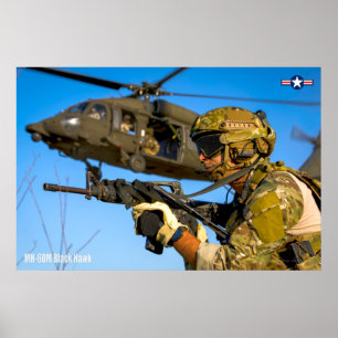POSTER MH-60M BLACK HAWK