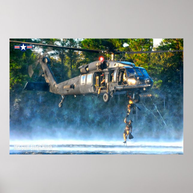 POSTER MH-60M BLACKHAWK (Devant)