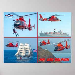 POSTER MH-65D DOLPHIN