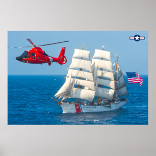 POSTER MH-65D DOLPHIN