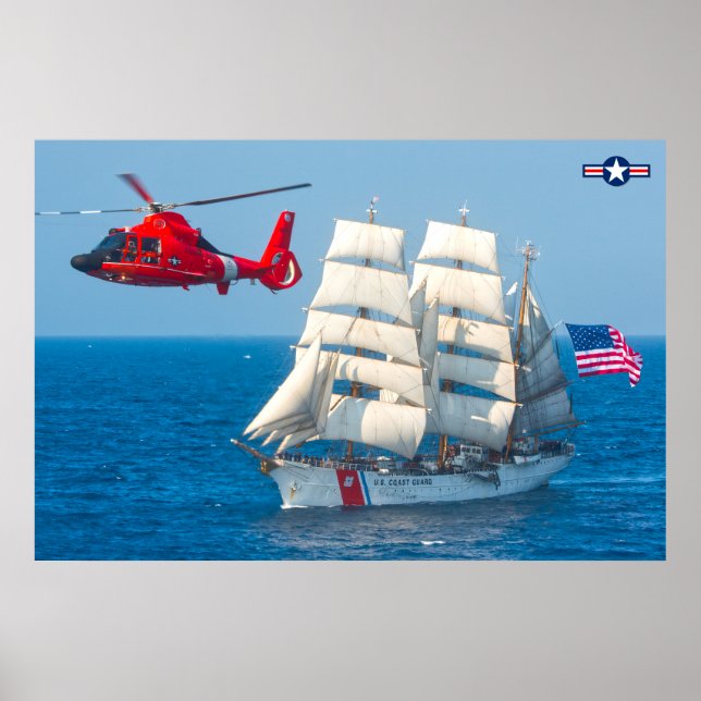 POSTER MH-65D DOLPHIN (Devant)