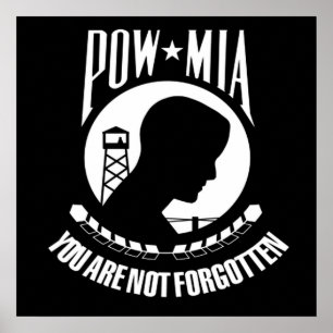POSTER MIA DE PRISONNIER DE GUERRE