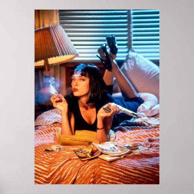 Poster Mia Wallace Uma Thurman (Devant)