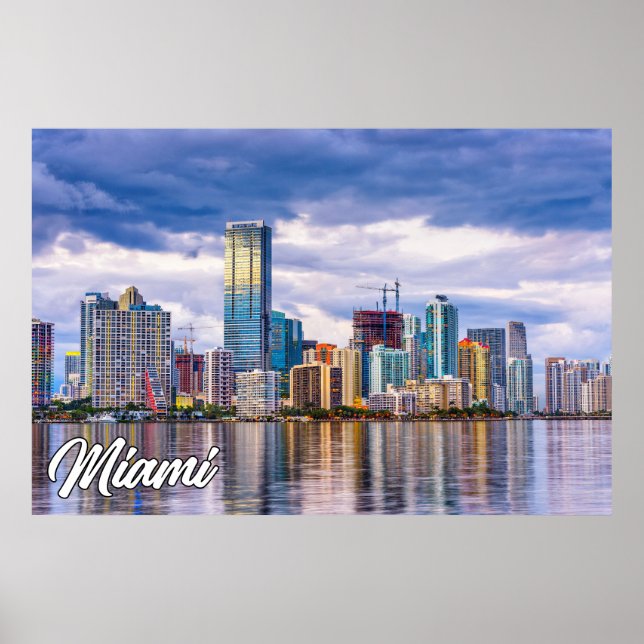 Poster Miami, Floride, États-Unis (Devant)
