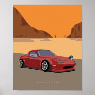 Poster Miata MX5