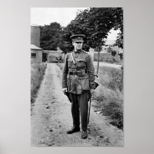 Poster Michael Collins En Uniforme 1922
