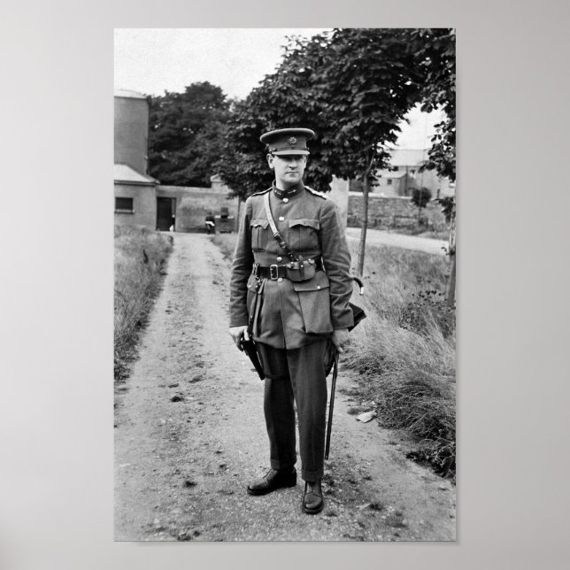 Poster Michael Collins En Uniforme 1922 (Devant)