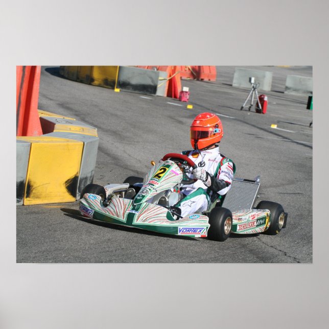Poster Michael Scumacher Supernats à Vegas (Devant)