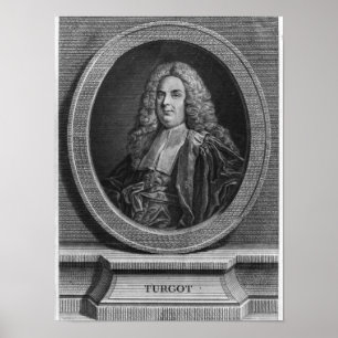 Poster Michel Etienne Turgot