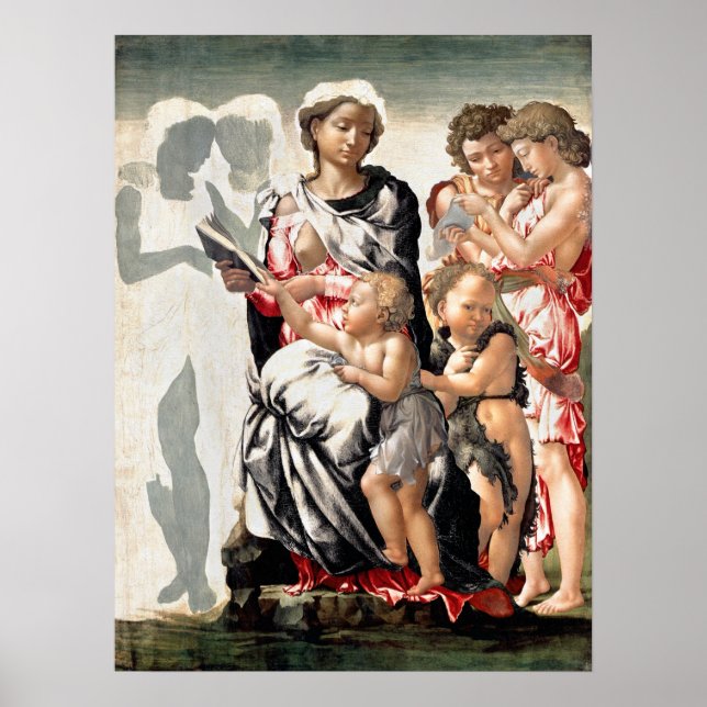 Poster Michelangelo = Madonna (Devant)