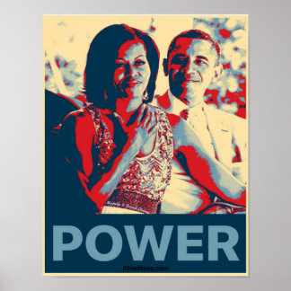 Poster Michelle et Barack Obama