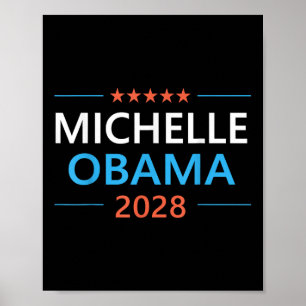 Poster Michelle Obama 2028 Pour L'Élection Du Président D