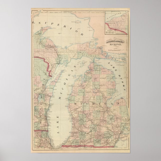 Poster Michigan (Devant)