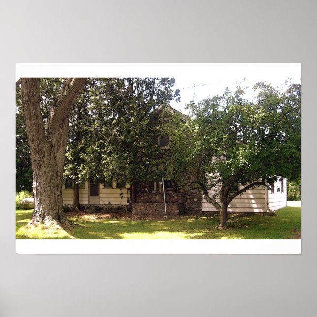 Poster Michigan Farm House (Devant)