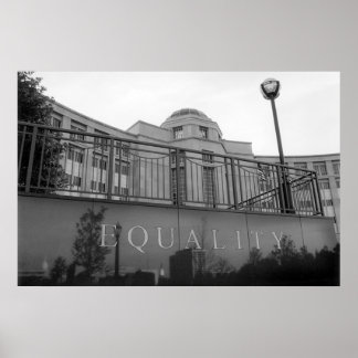 Poster Michigan Hall of Justice : Égalité