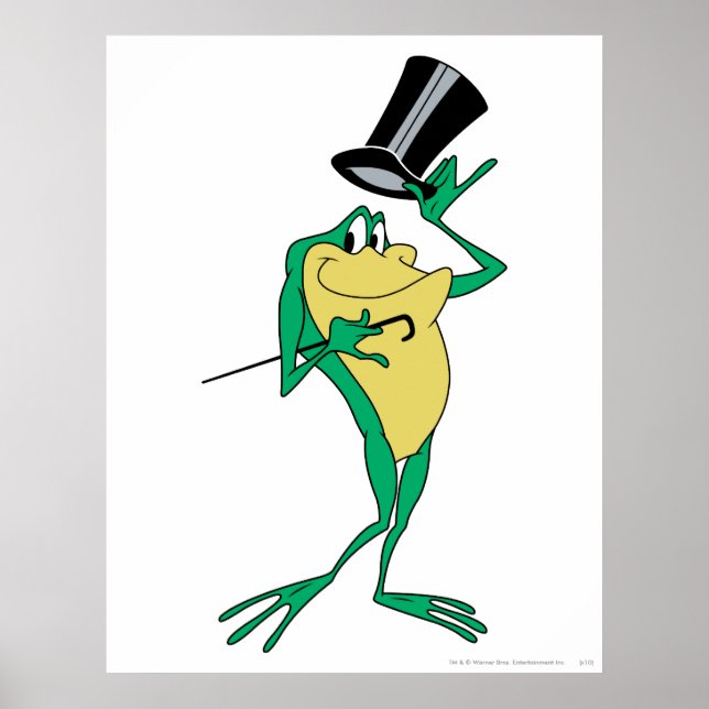 Poster Michigan J. Frog en couleur (Devant)