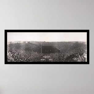 Poster Michigan Ohio Football Photo 1927