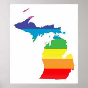 Poster michigan pride.