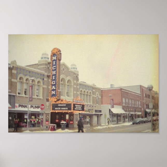 Poster Michigan Theatre (Devant)