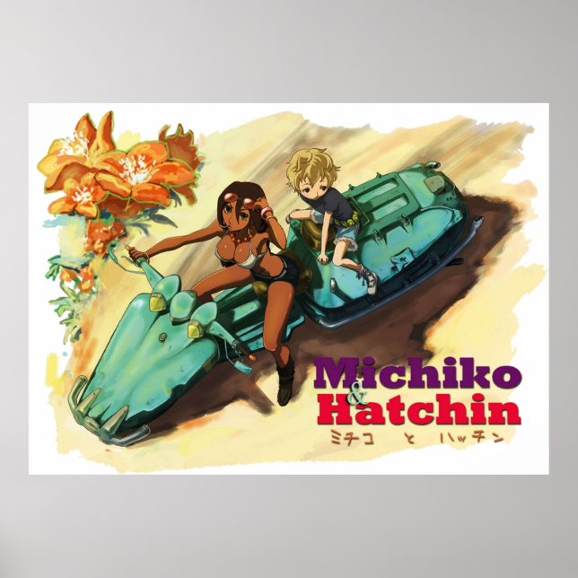 Poster Michiko Hatchin (Devant)