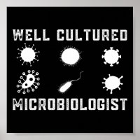Microbiologie amusante Microbiologiste bien cultiv