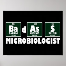 Microbiologiste drôle de Badass