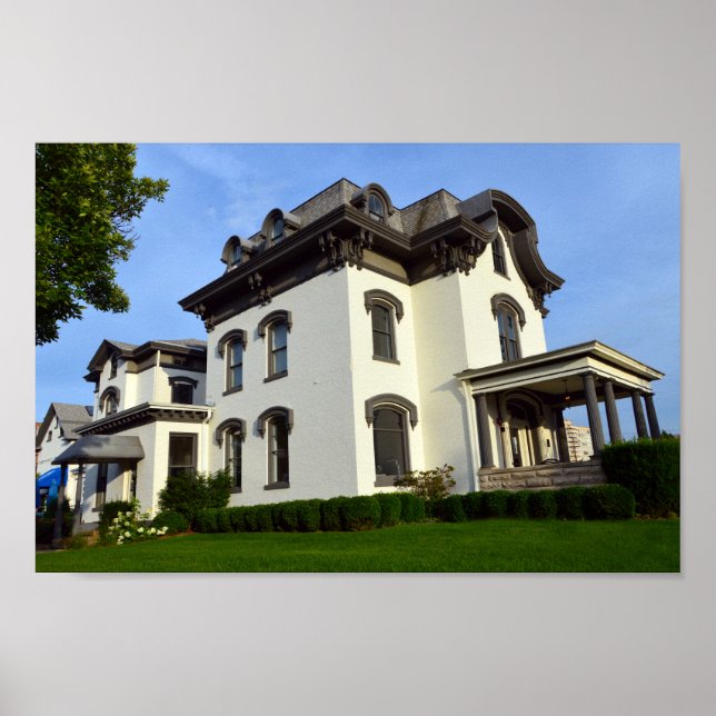 Poster Microbrasserie et restaurants Obed & Isaac (Devant)